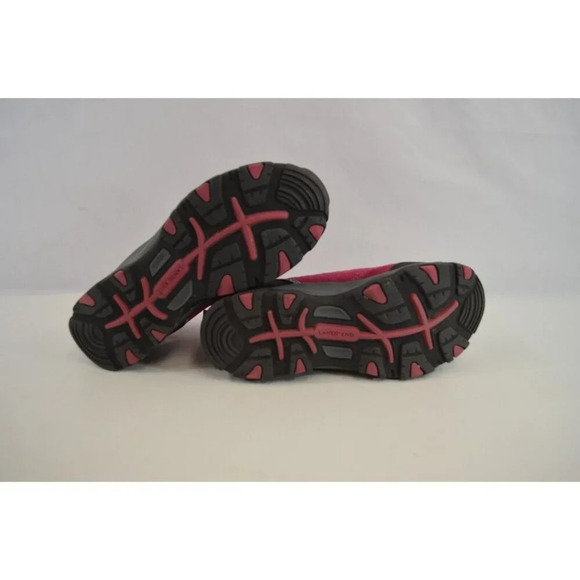 Lands End Winter Trekker Snow Winter Hiking Boots Pull Up Shoes Berry Womens 8.5 - Picture 6 of 6